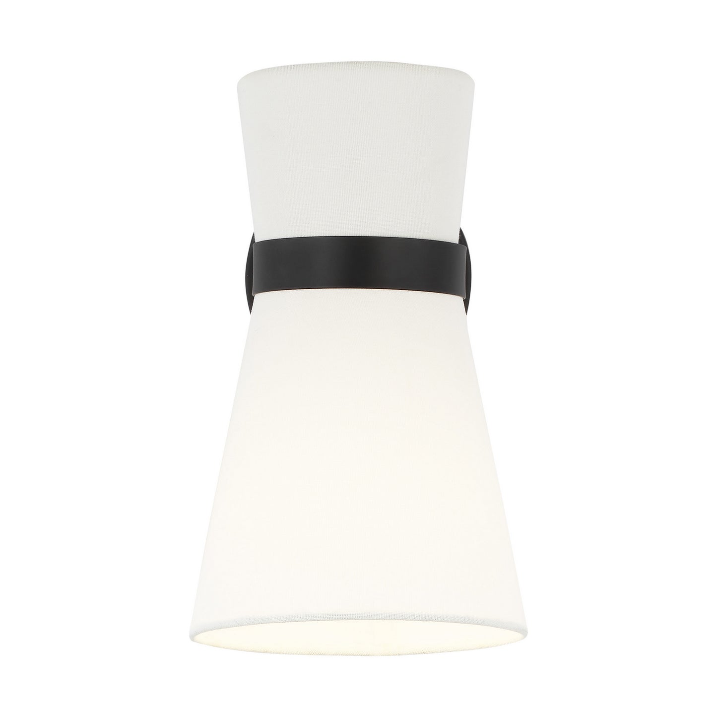 Clark One Light Wall / Bath Sconce in Midnight Black