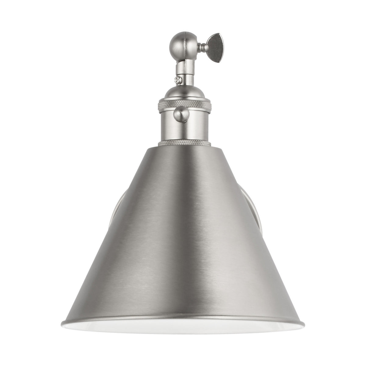 Salem One Light Wall Sconce in Brushed Nickel
