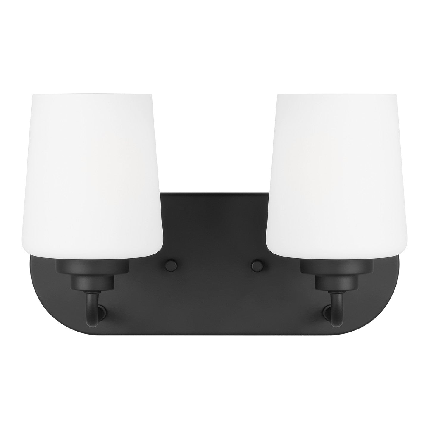 Windom Two Light Wall / Bath in Midnight Black