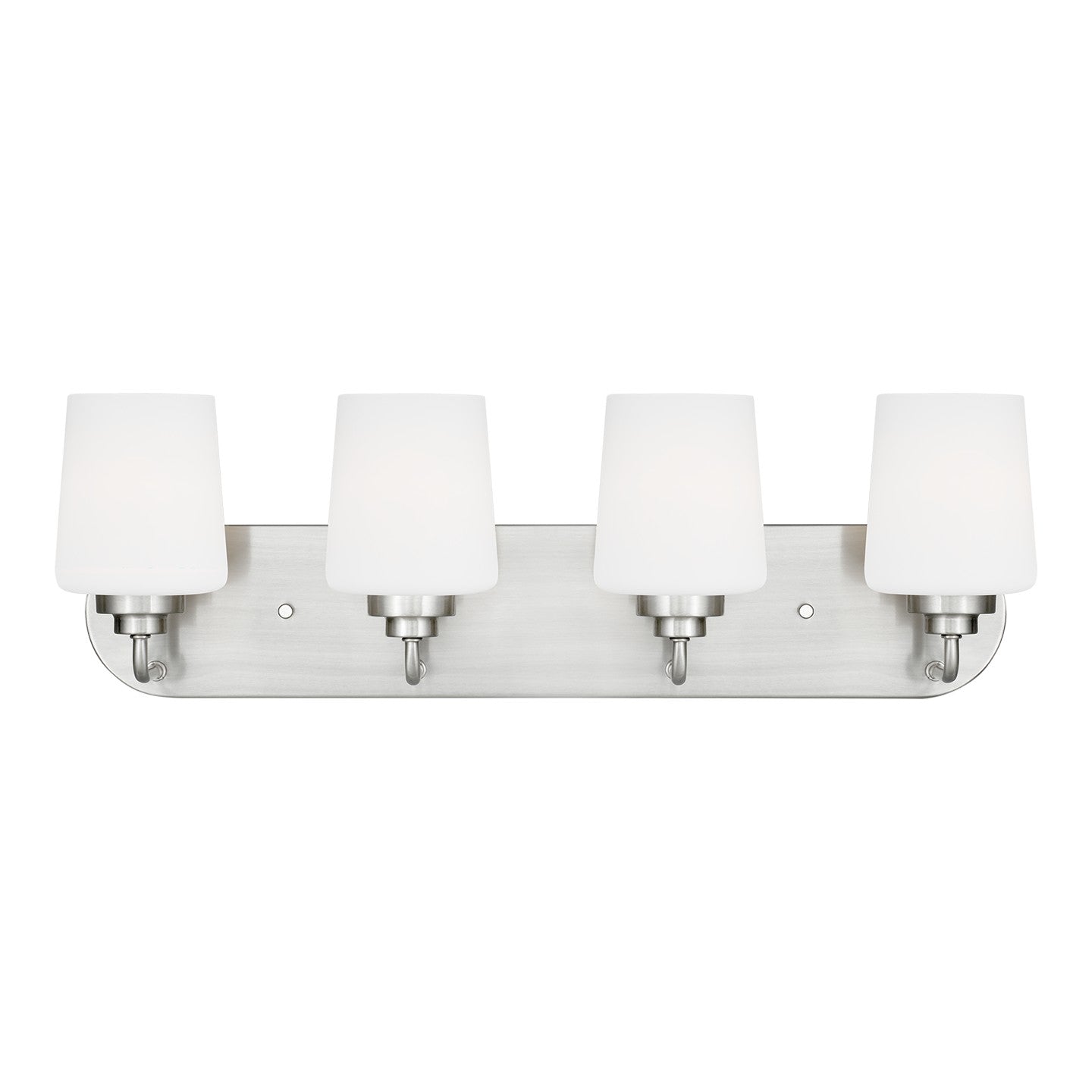 Generation Lighting - 4402804EN3-962 - Four Light Wall / Bath - Windom - Brushed Nickel