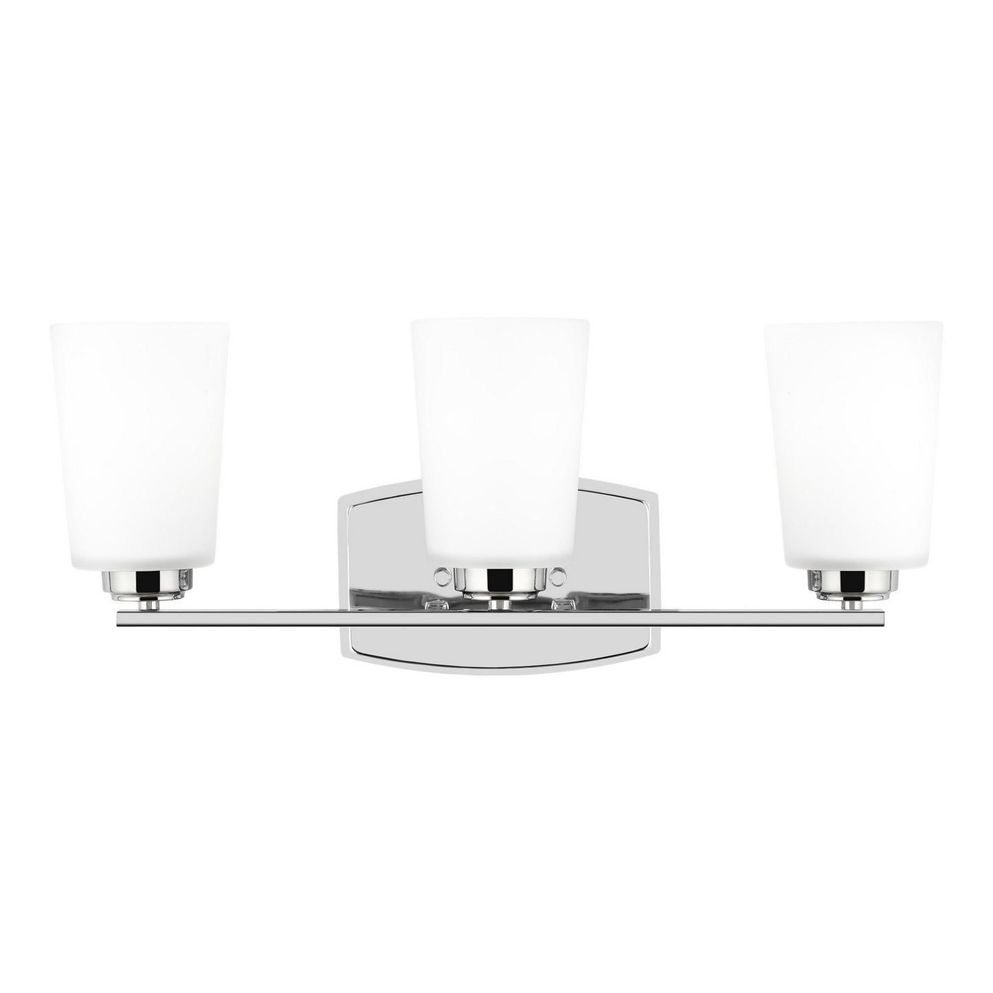Franport Three Light Wall / Bath in Chrome