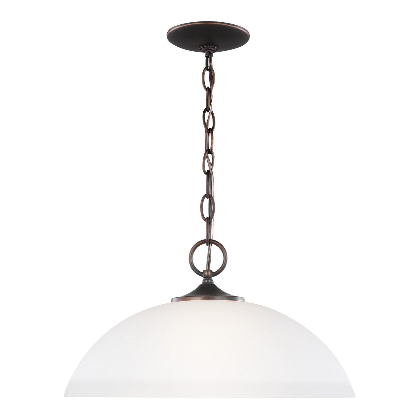 Generation Lighting - 6516501-710 - One Light Pendant - Geary - Bronze