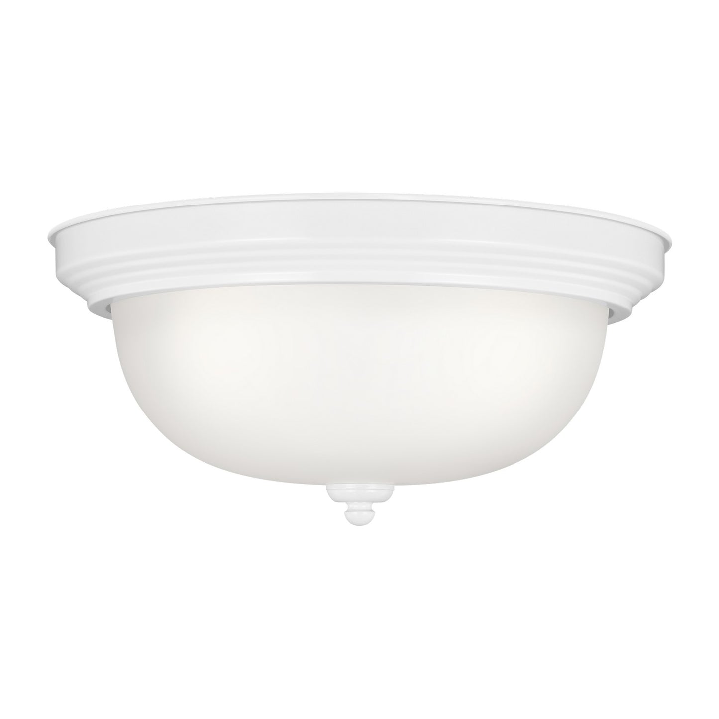 Generation Lighting - 77065EN3-15 - Three Light Flush Mount - Geary - White