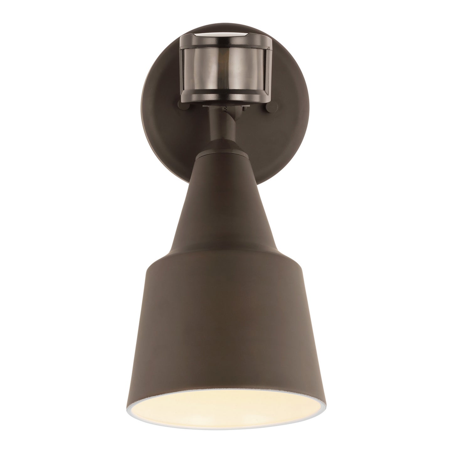 Flood Light One Light Flood with Photo and Motion Sensor in Antique Bronze