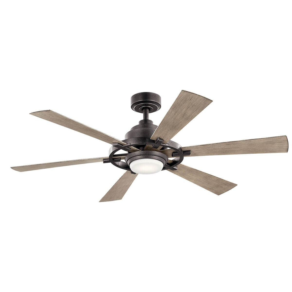 Gentry Lite 52"Ceiling Fan in Anvil Iron