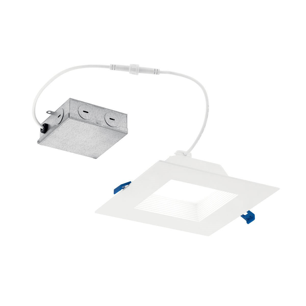 Direct To Ceiling Recessed LED Downlight in Textured White
