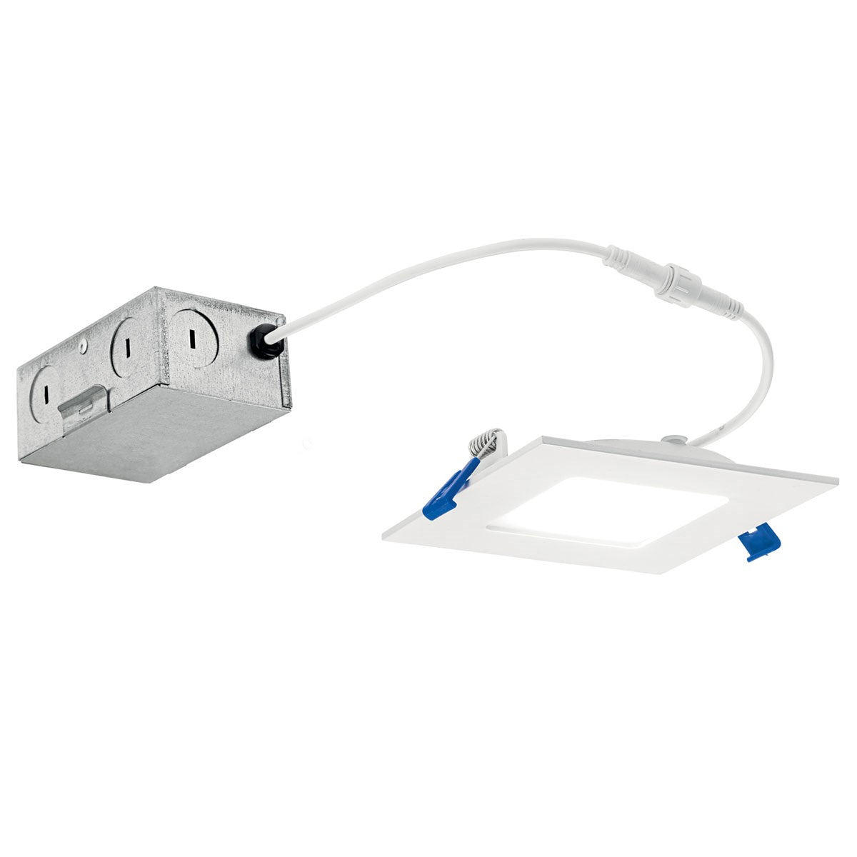 Direct To Ceiling Slim LED Downlight in Textured White