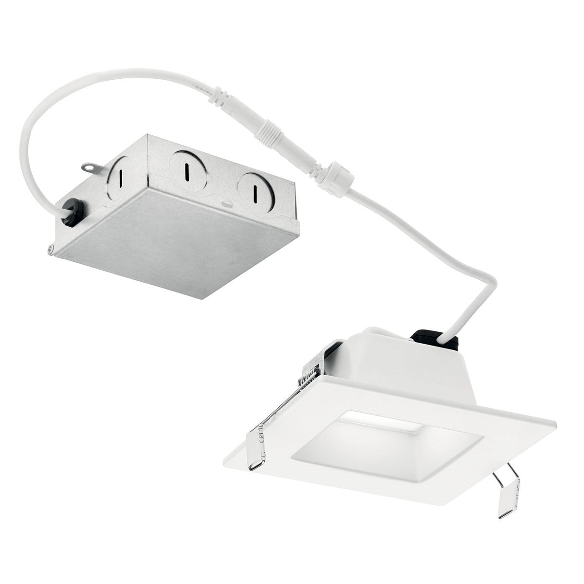 Direct To Ceiling Recessed LED Downlight in Textured White