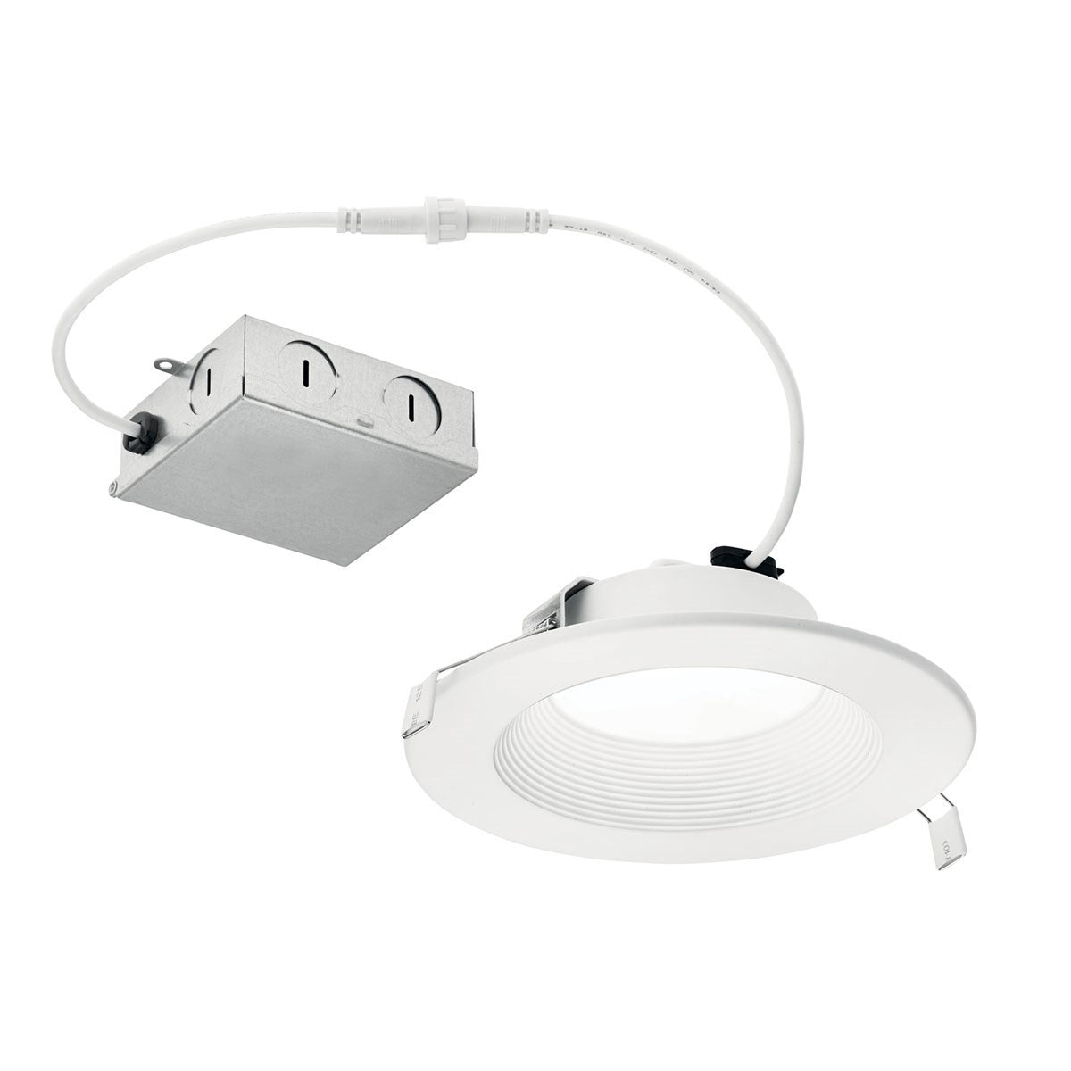 Direct To Ceiling Recessed LED Downlight in Textured White