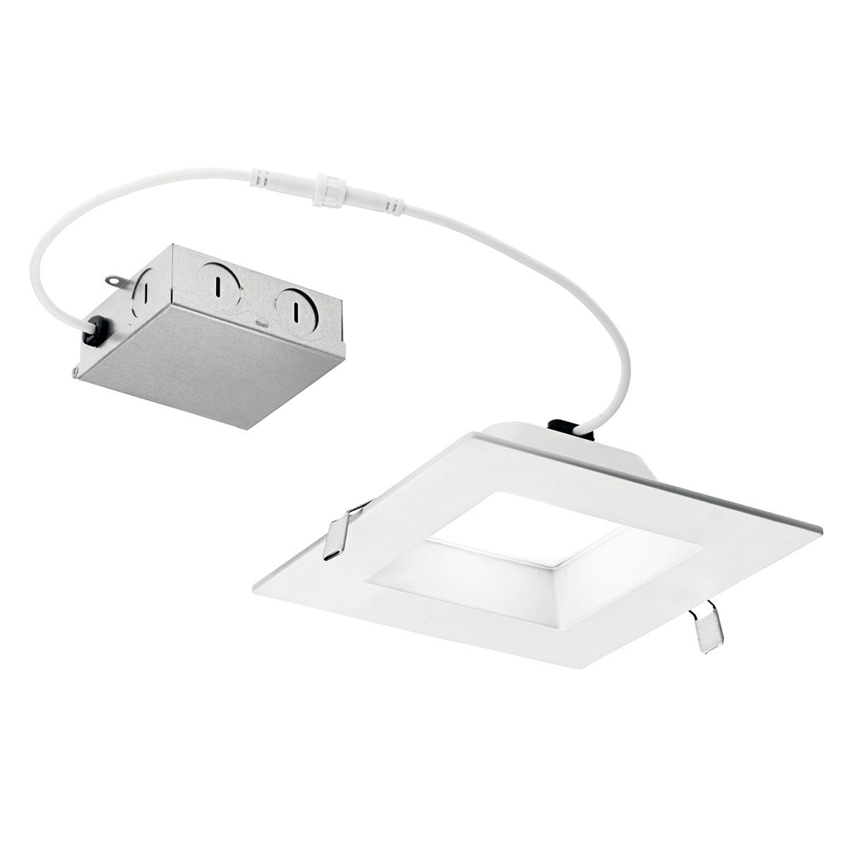 Direct To Ceiling Recessed LED Downlight in Textured White