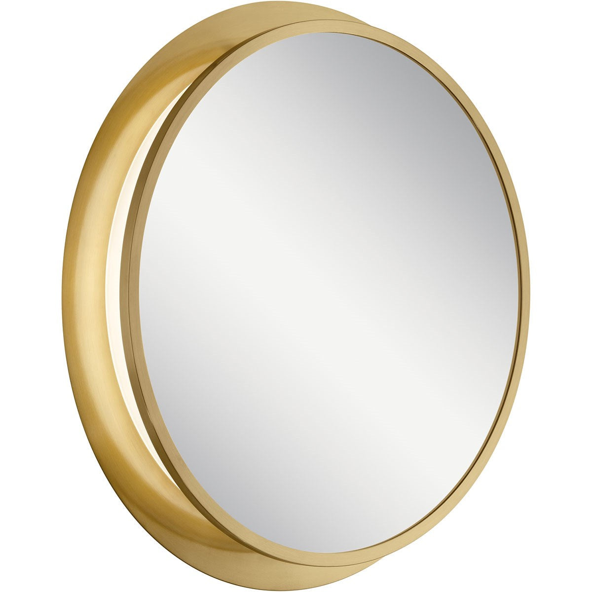 Chennai LED Mirror in Champagne Gold