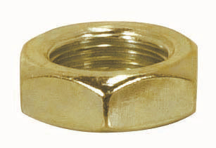 (4-Pack) Locknut in Brass Plated