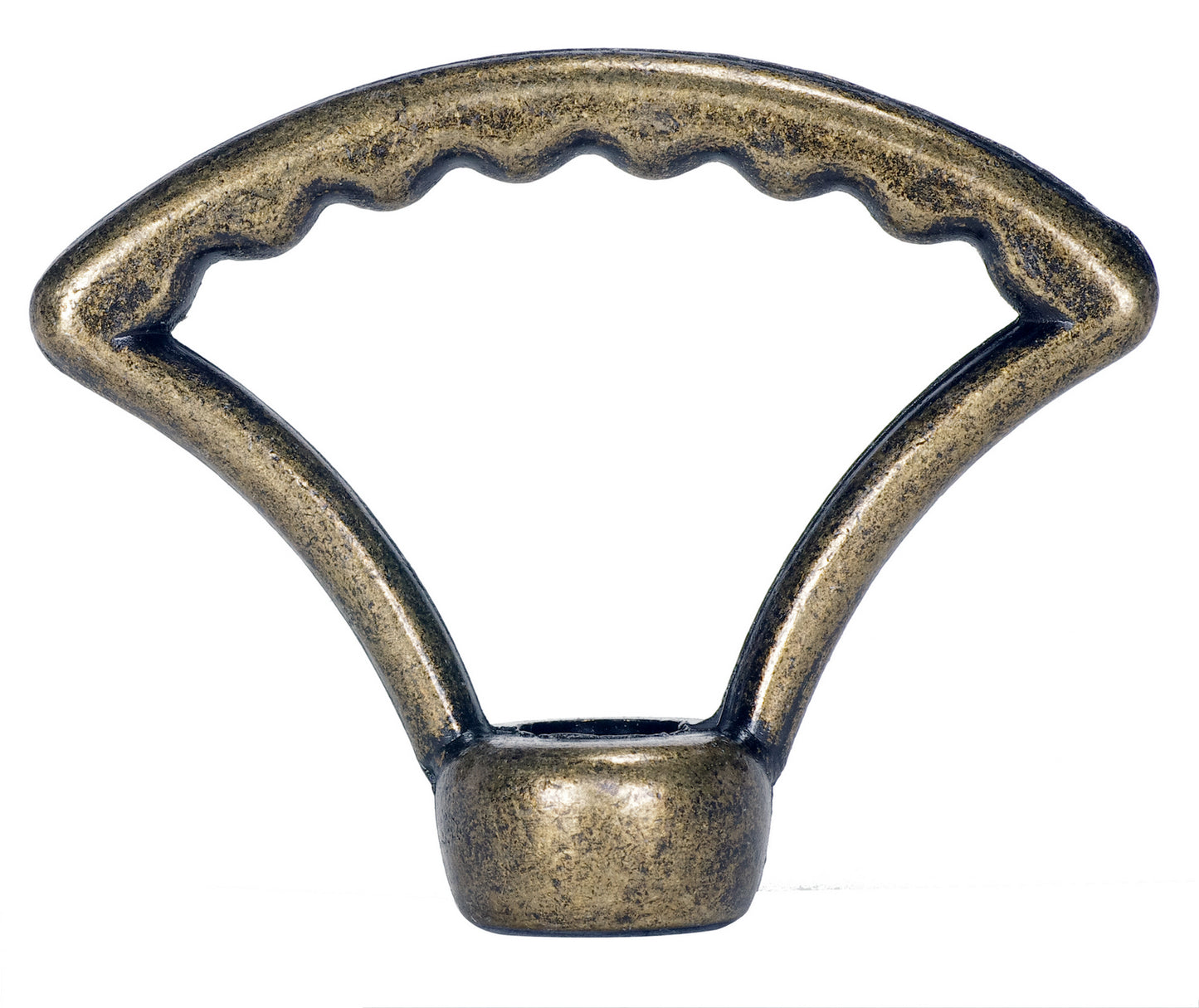 (4-Pack) 2" Die Cast Fixture Loops in Antique Brass