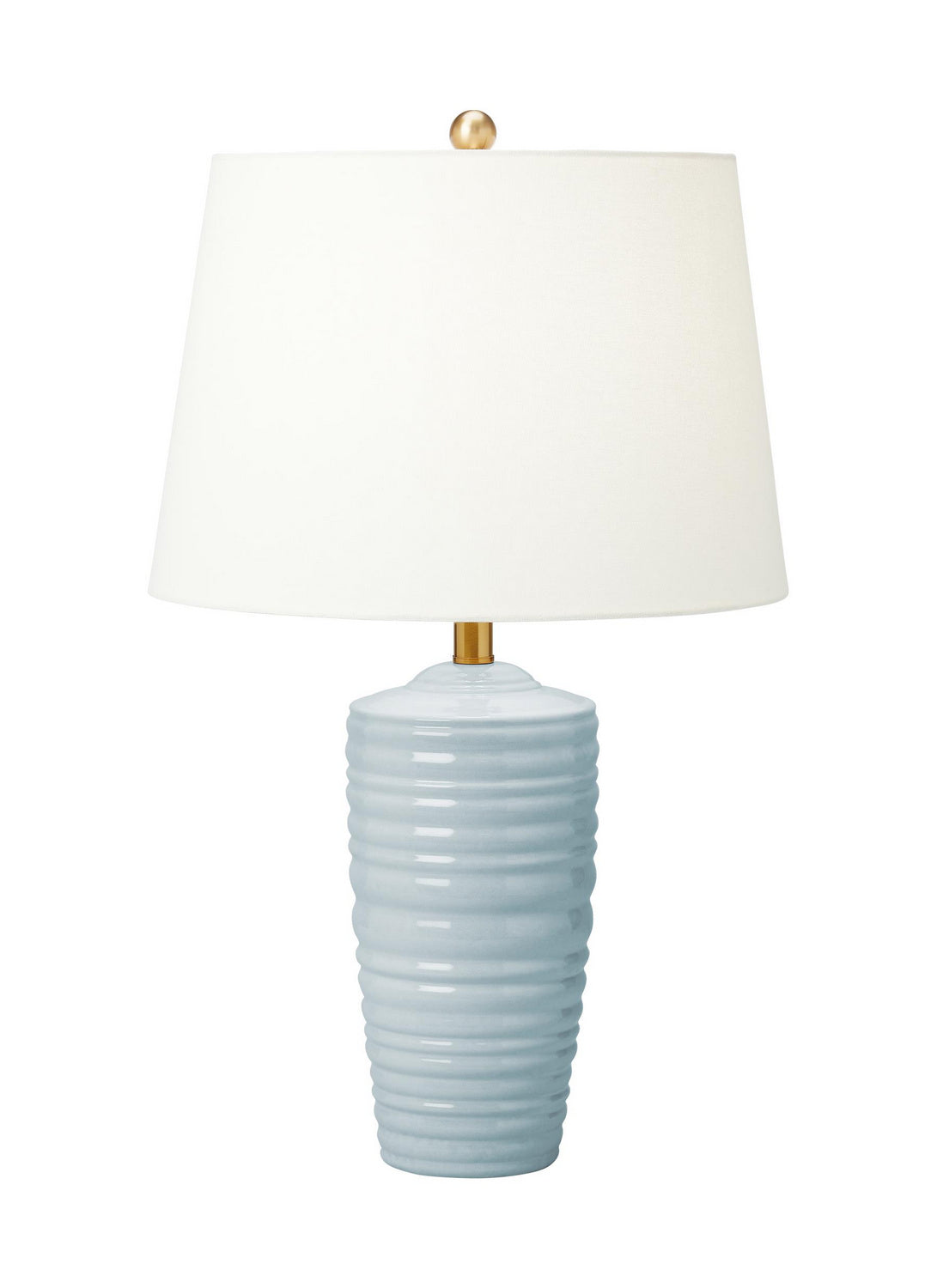 Waveland One Light Table Lamp in Frosted Anglia
