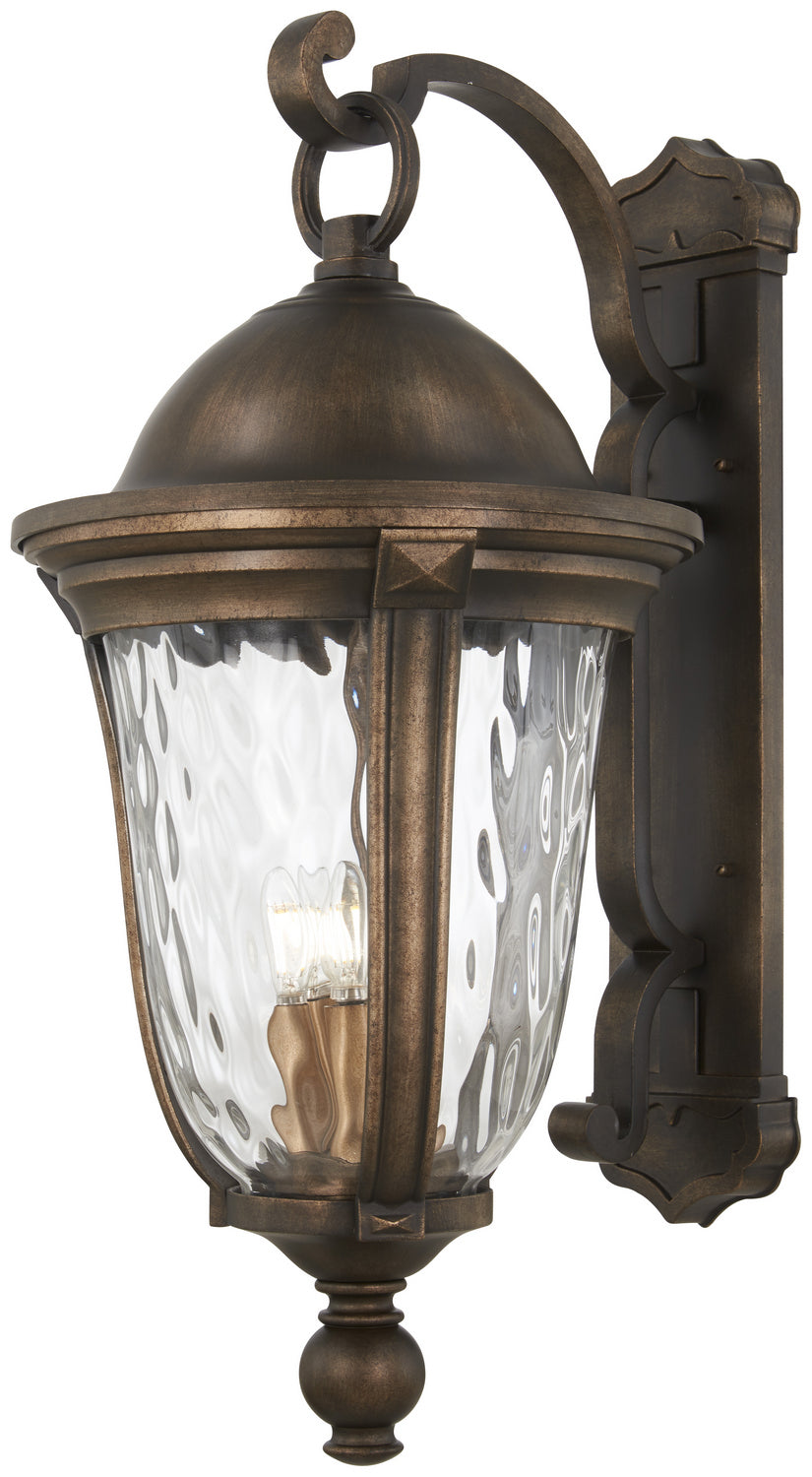 Havenwood Five Light Outdoor Wall Mount in Tauira Bronze And Alder Silver