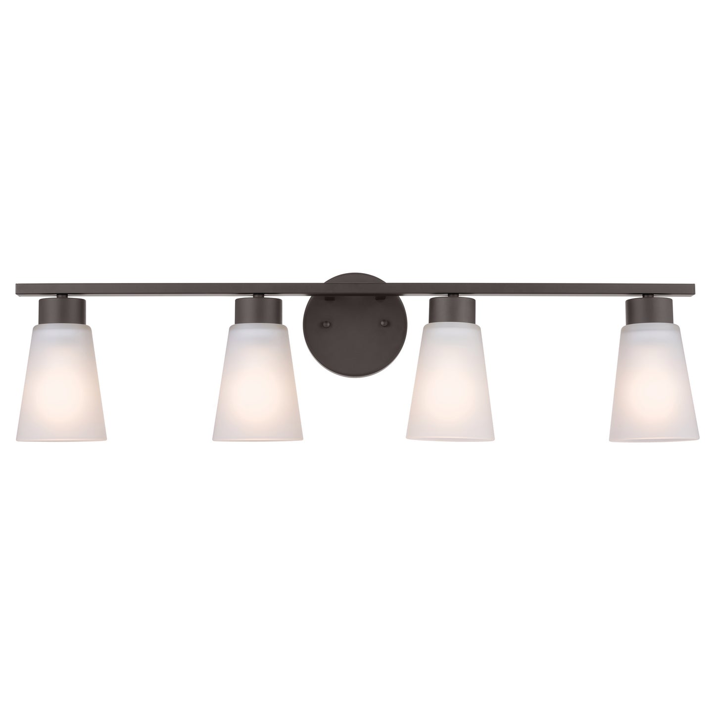 Stamos Four Light Bath in Black