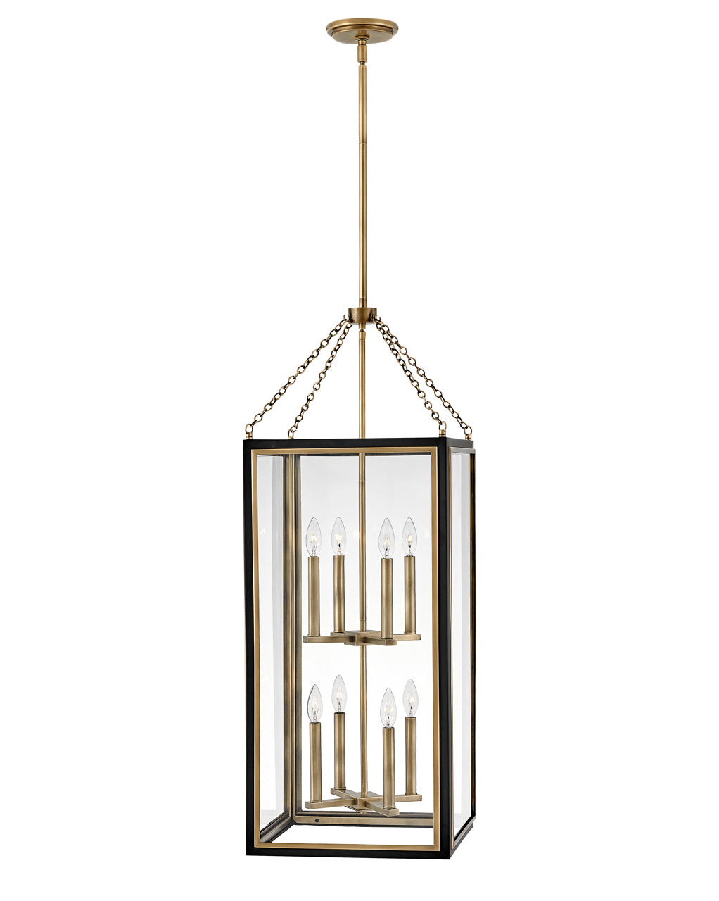 Shaw LED Pendant in Black
