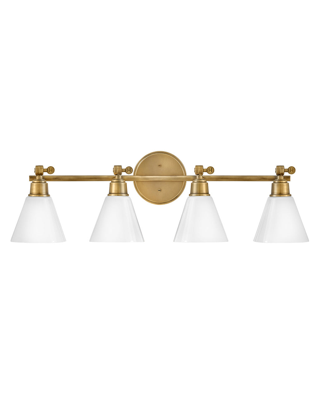 Arti LED Vanity in Heritage Brass