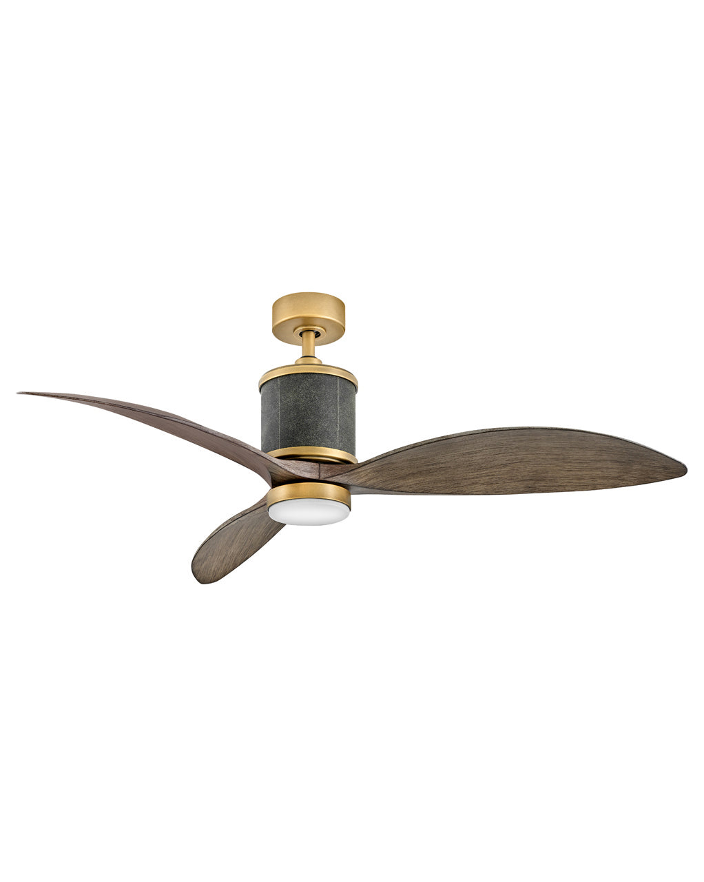 Merrick 60"Ceiling Fan in Heritage Brass