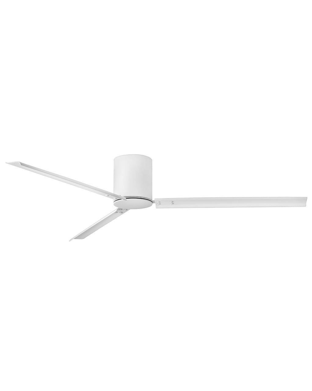 Indy Flush 72"Ceiling Fan in Matte White