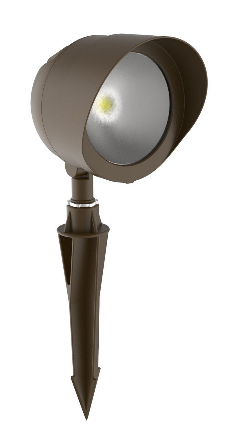 LED Flood in Dark Bronze