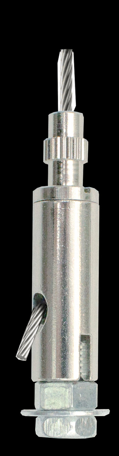 (4-Pack) Auxiliary Keyhole Connector For Aircraft Suspension Cable