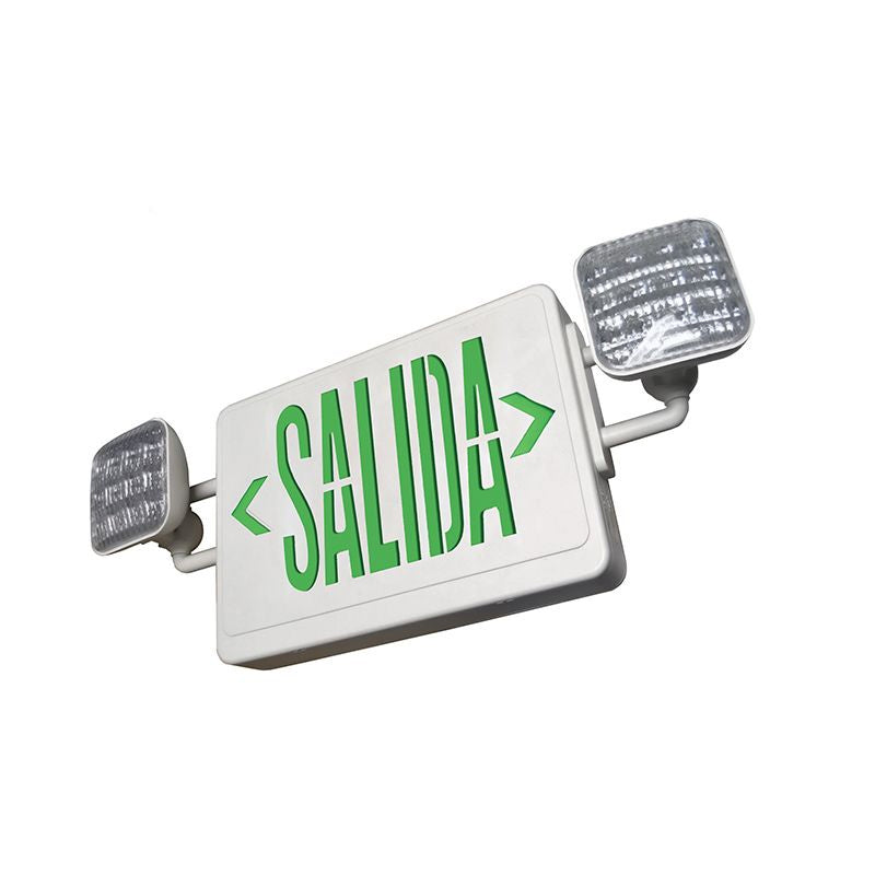 Westgate - XT-CL-GW-EM-SALIDA - LED Exit/Emergency Light Combo - White