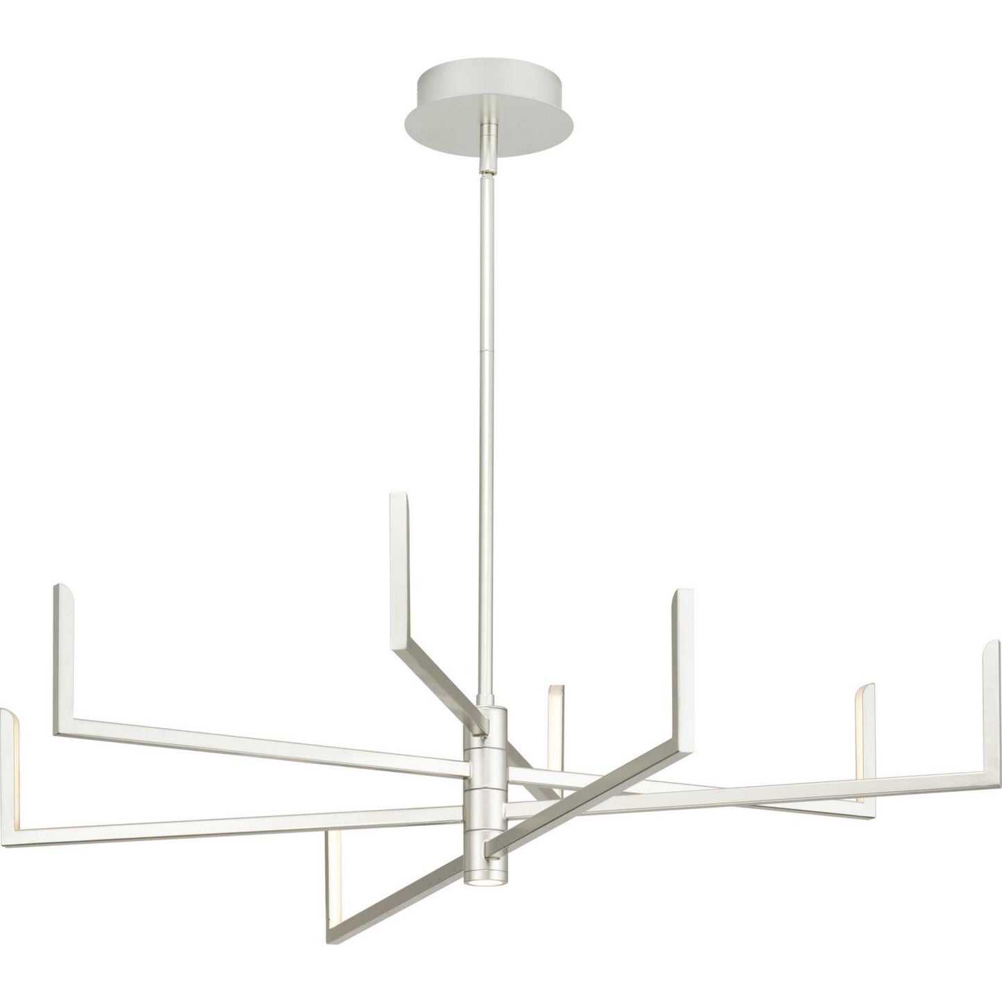 Pivot LED LED Chandelier in Burnished Nickel