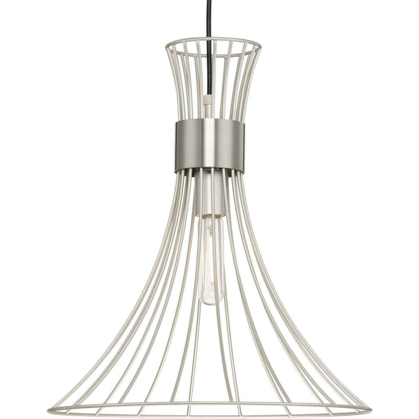 Lorin One Light Pendant in Burnished Nickel