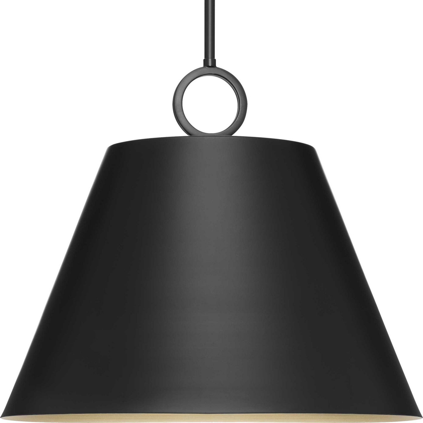 Parkhurst Three Light Pendant in Matte Black