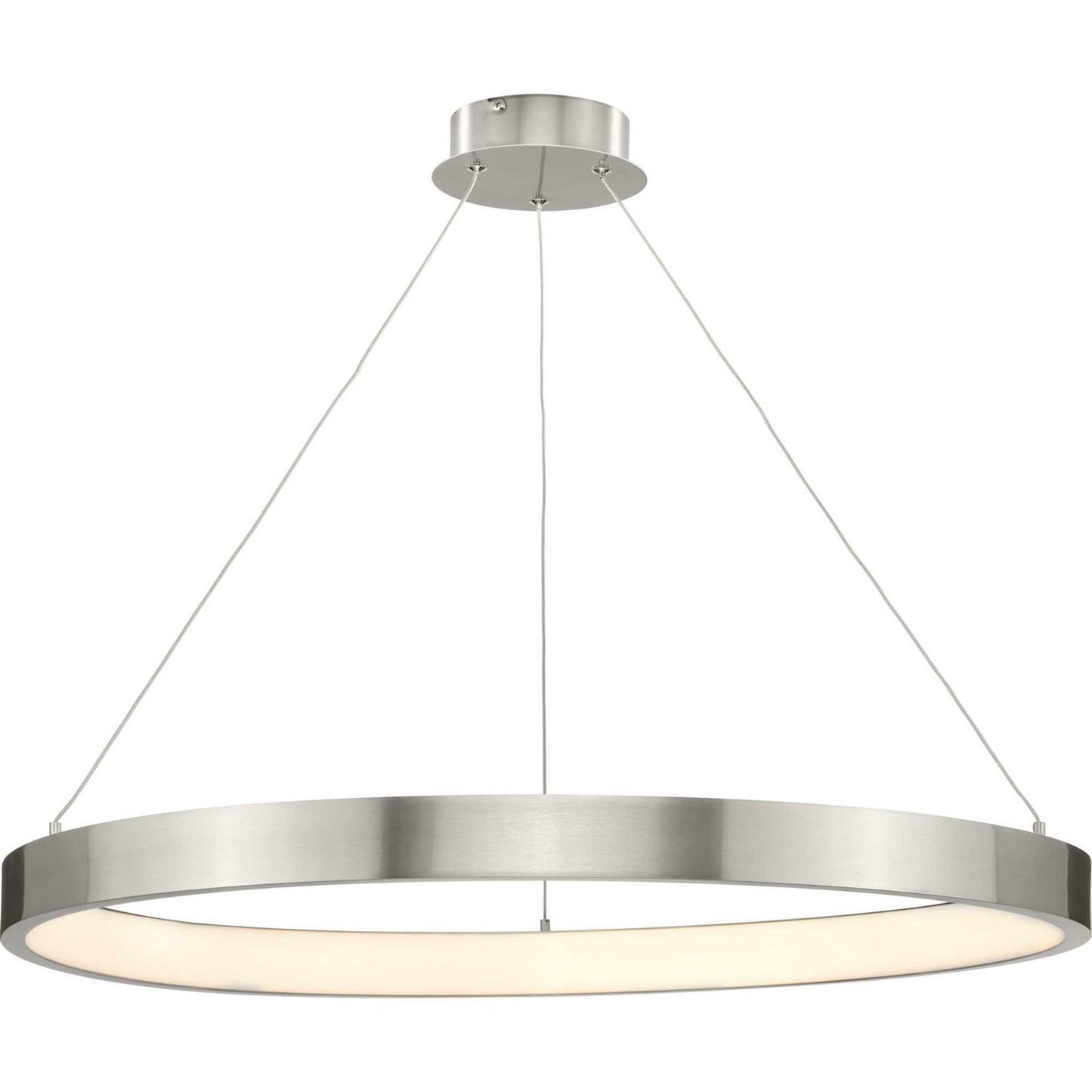 Progress Lighting - P500370-009-30 - LED Pendant - Inverse LED - Brushed Nickel