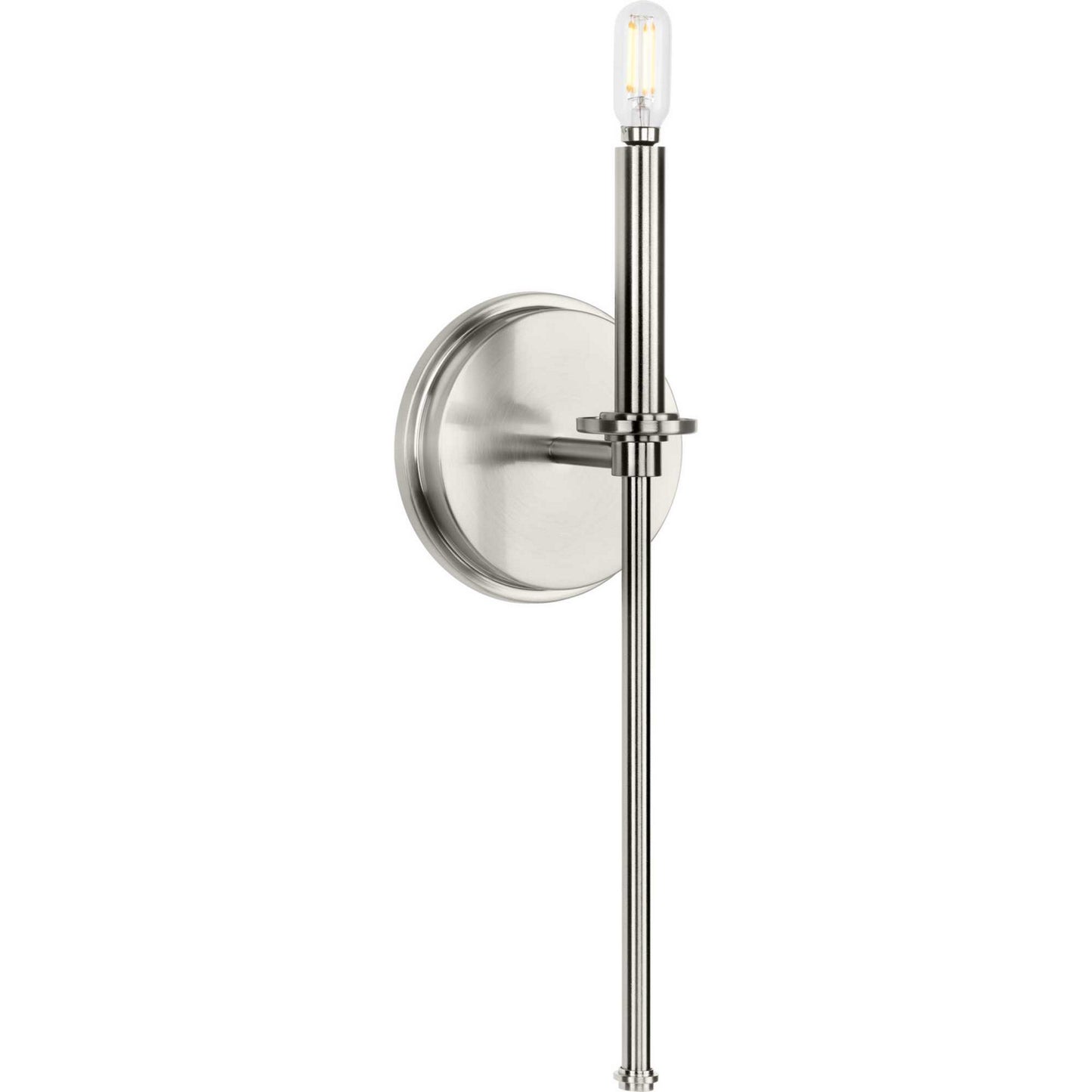 Elara One Light Wall Bracket in Brushed Nickel