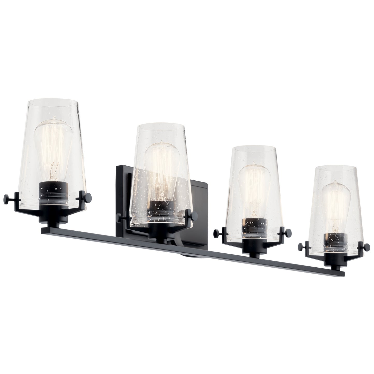 Alton Four Light Bath in Black
