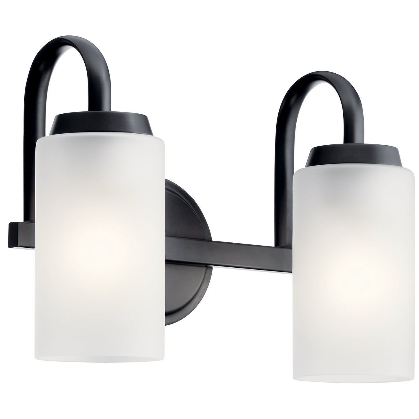 Kennewick Two Light Bath in Black