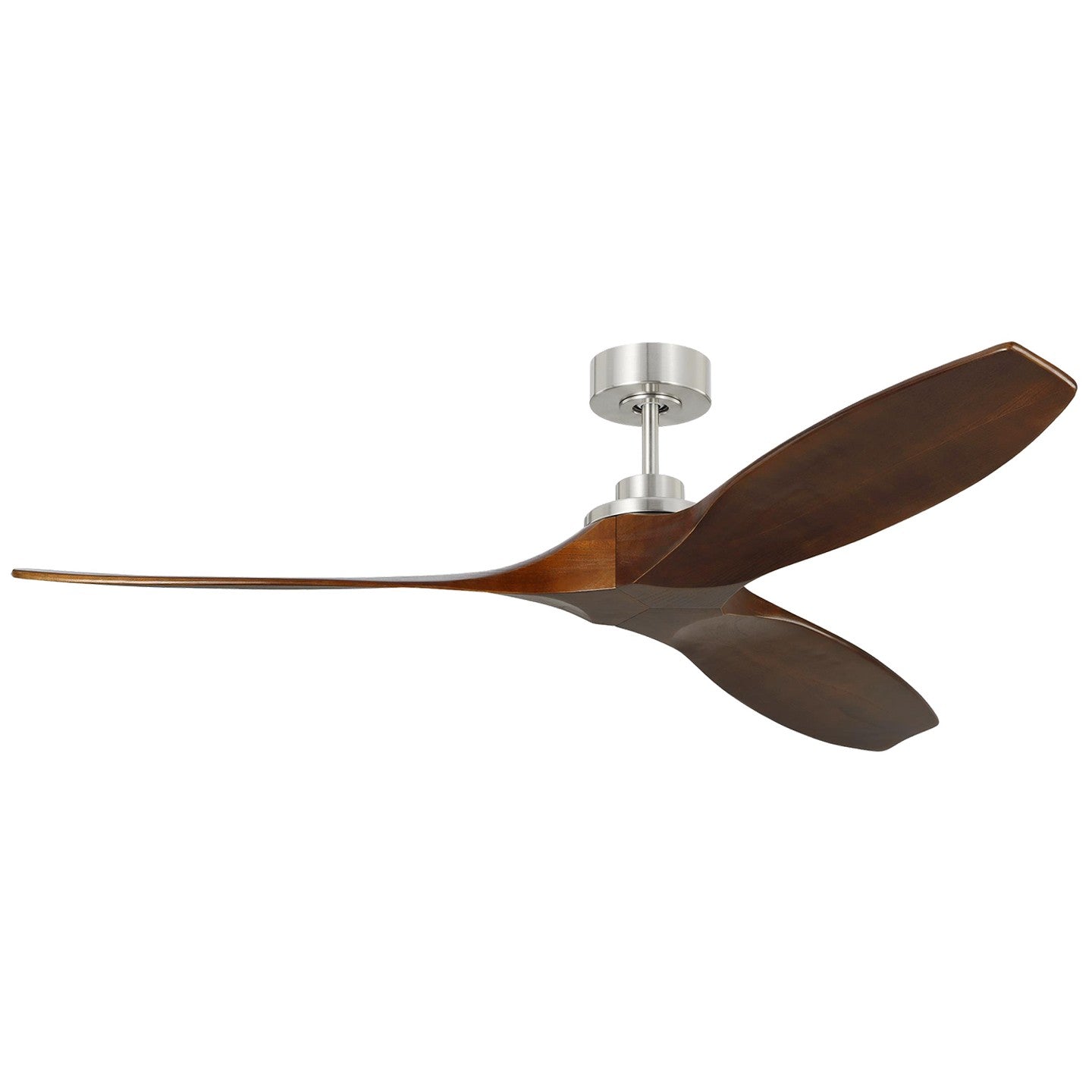 Collins 60" Ceiling Fan in Brushed Steel