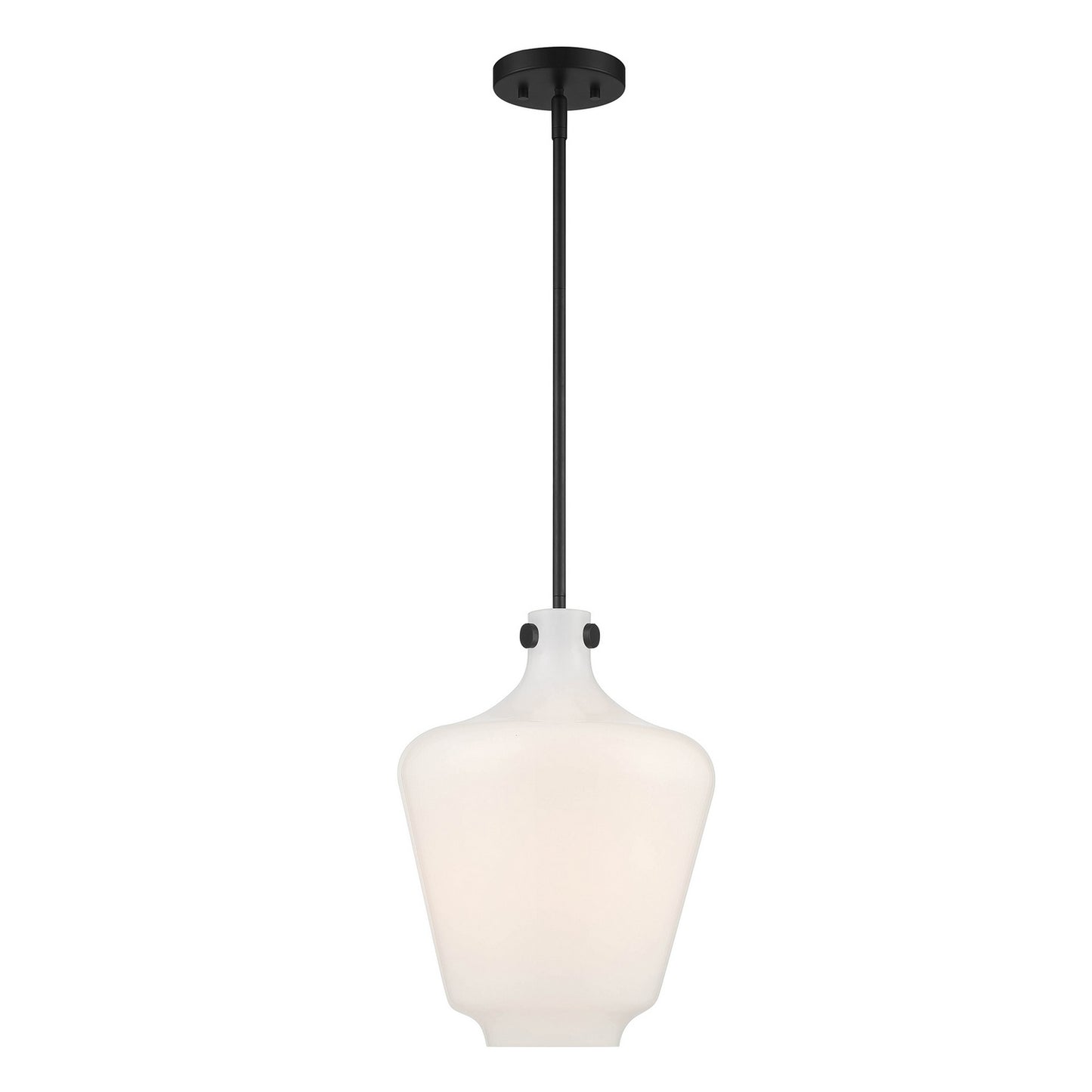 Day Dream One Light Pendant in Matte Black