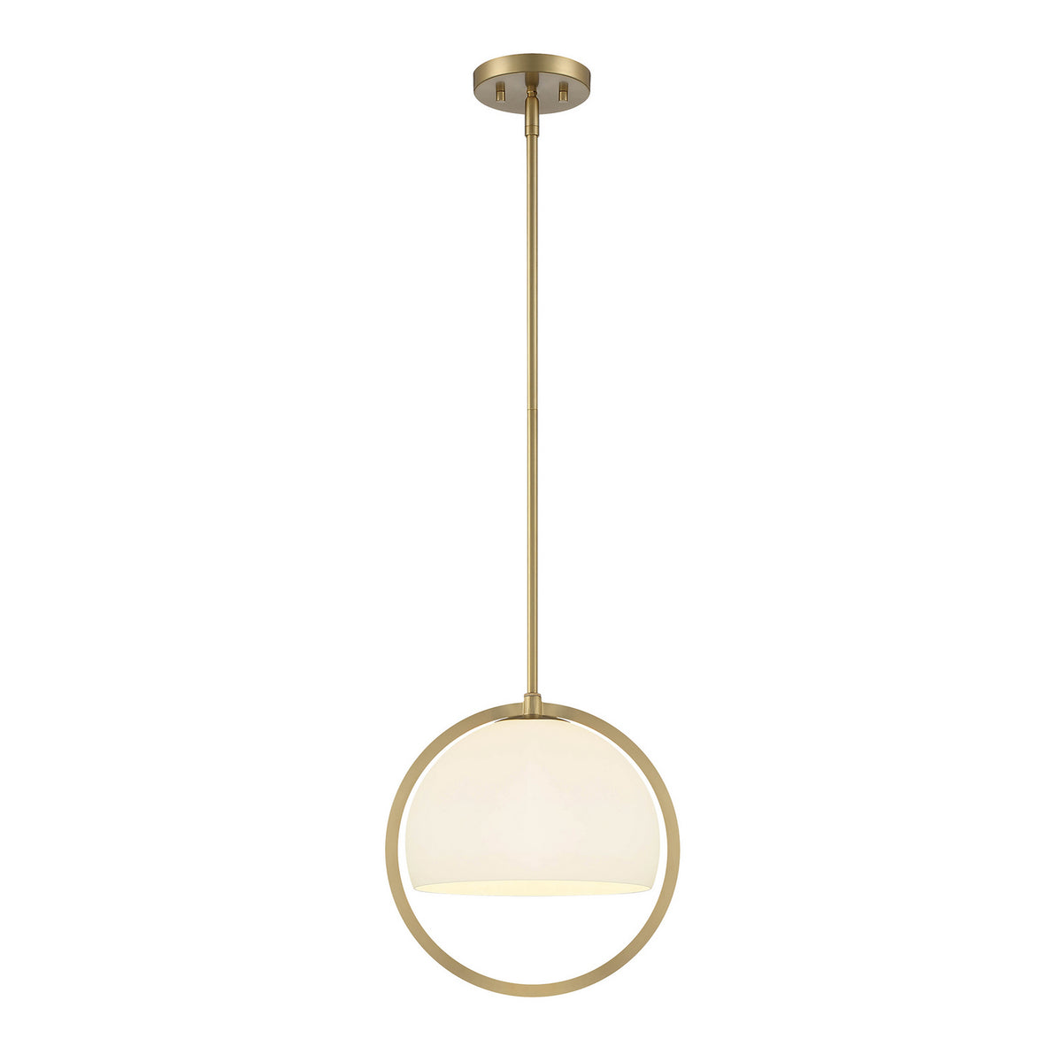 Eterna One Light Pendant in Brushed Gold