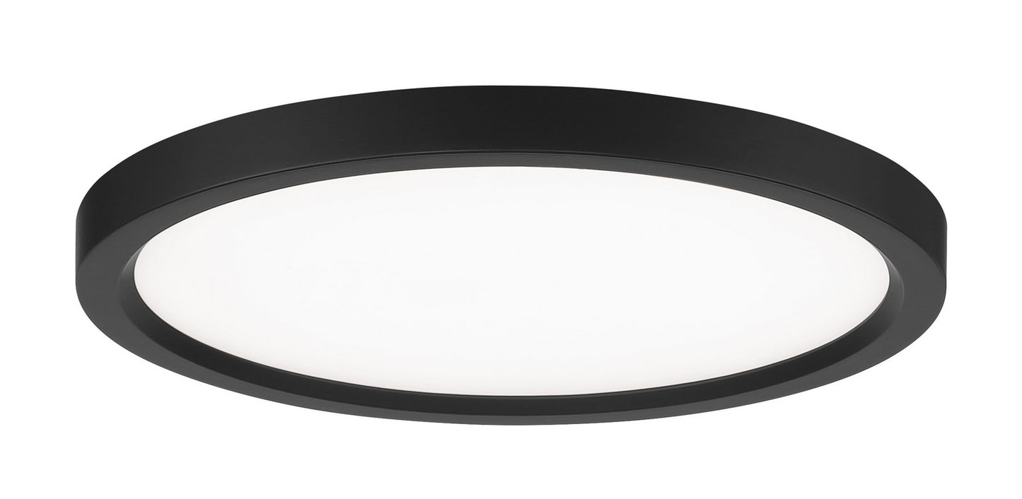 Led Flush Mount LED Flush Mount in Coal