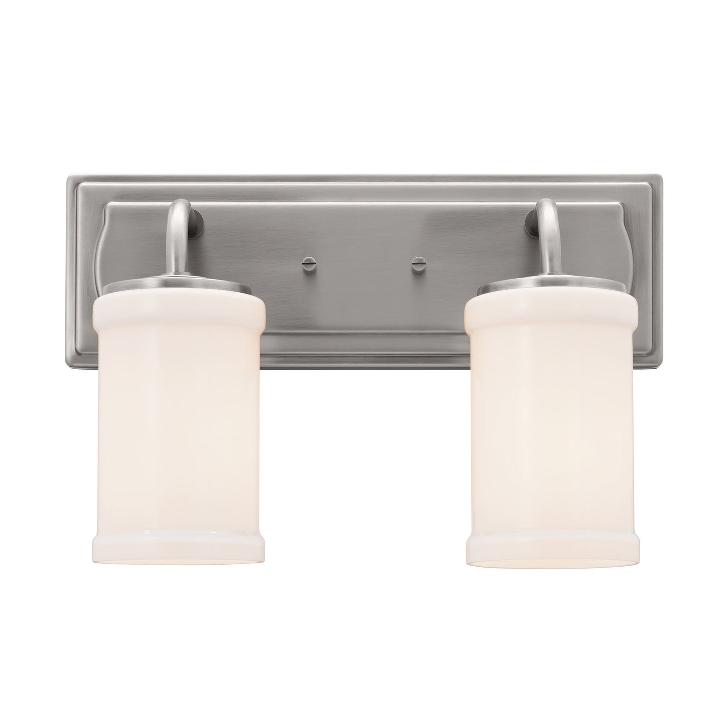 Vetivene Two Light Bath in Classic Pewter