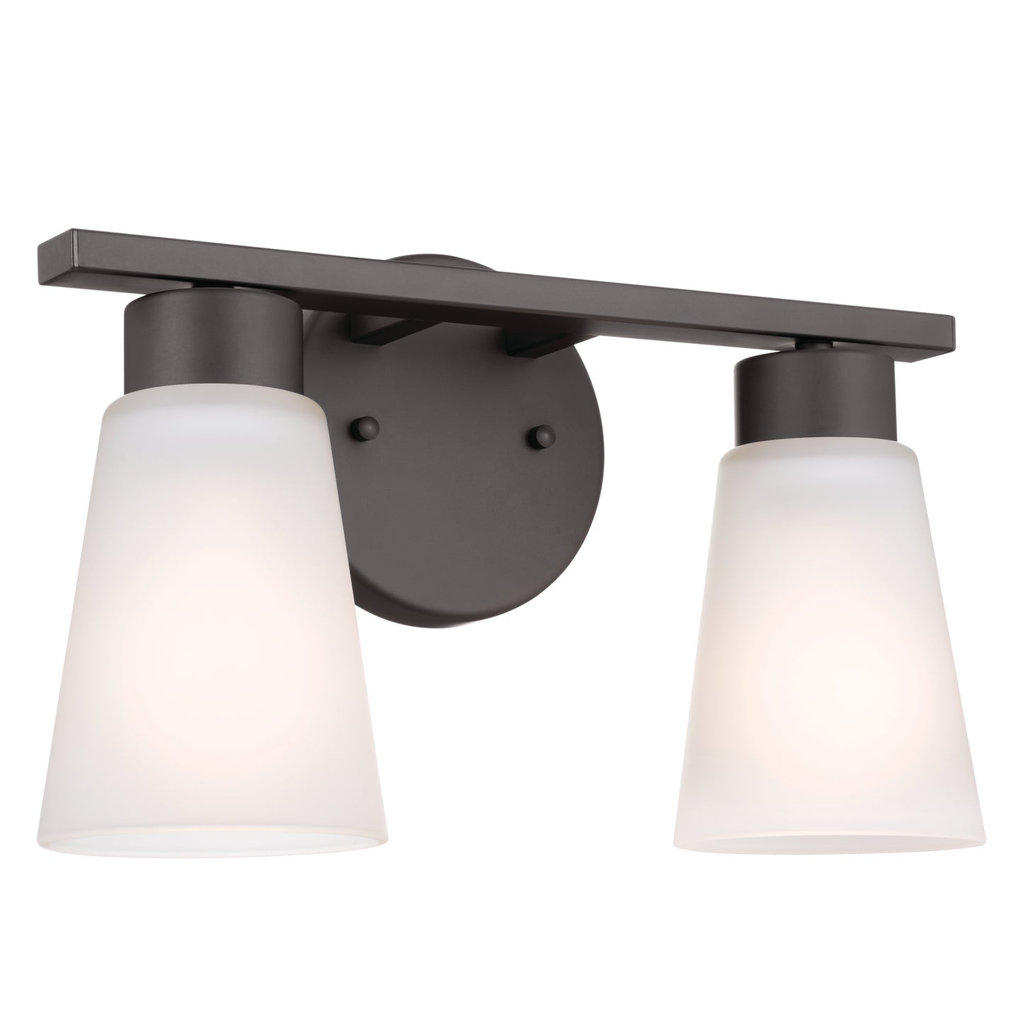 Stamos Two Light Bath in Olde Bronze