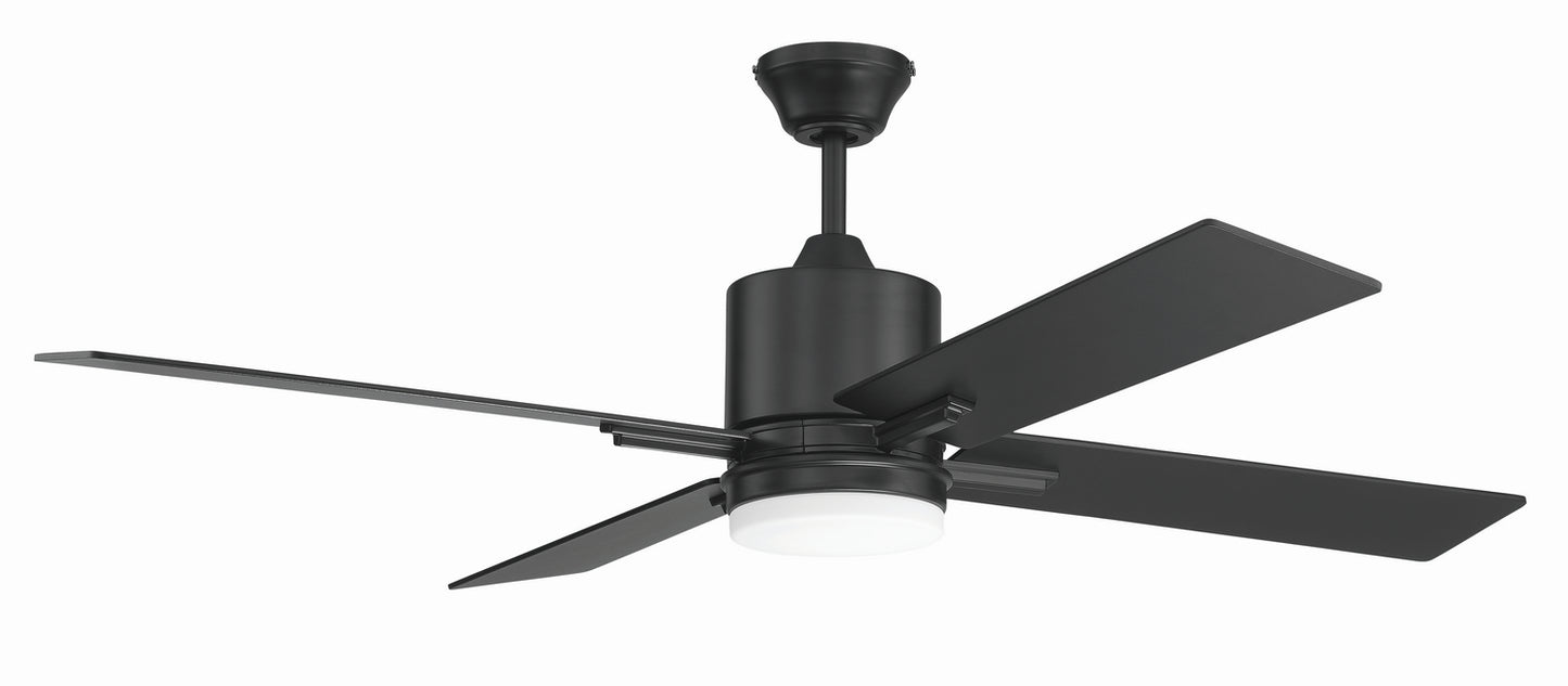 Craftmade - TEA52FB4 - 52" Ceiling Fan - Teana - Flat Black