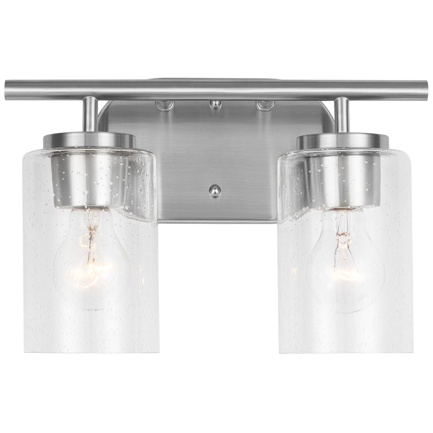 Oslo Two Light Wall / Bath in Brushed Nickel