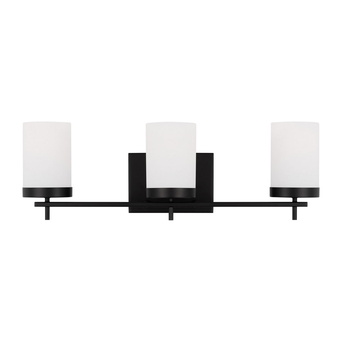 Zire Three Light Bath in Midnight Black