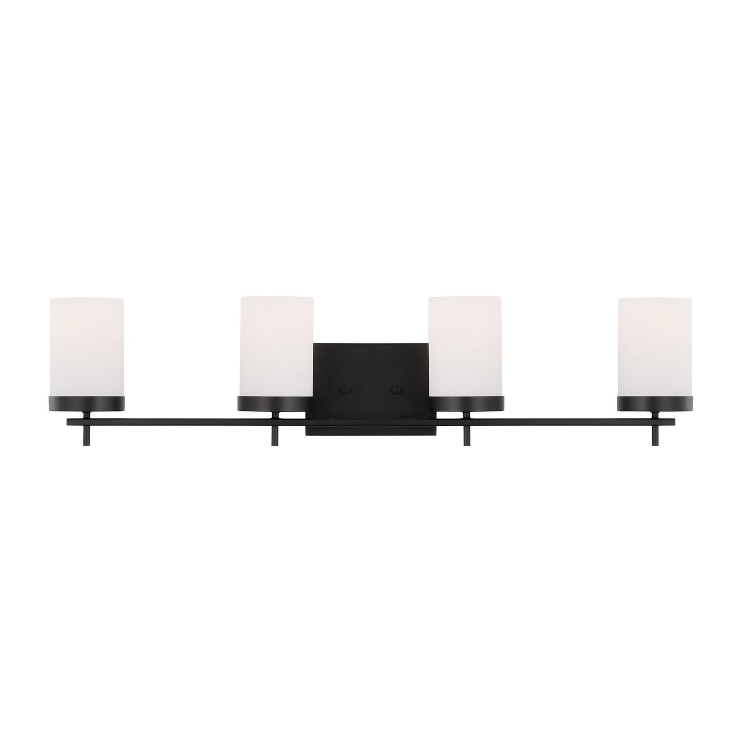 Zire Four Light Bath in Midnight Black