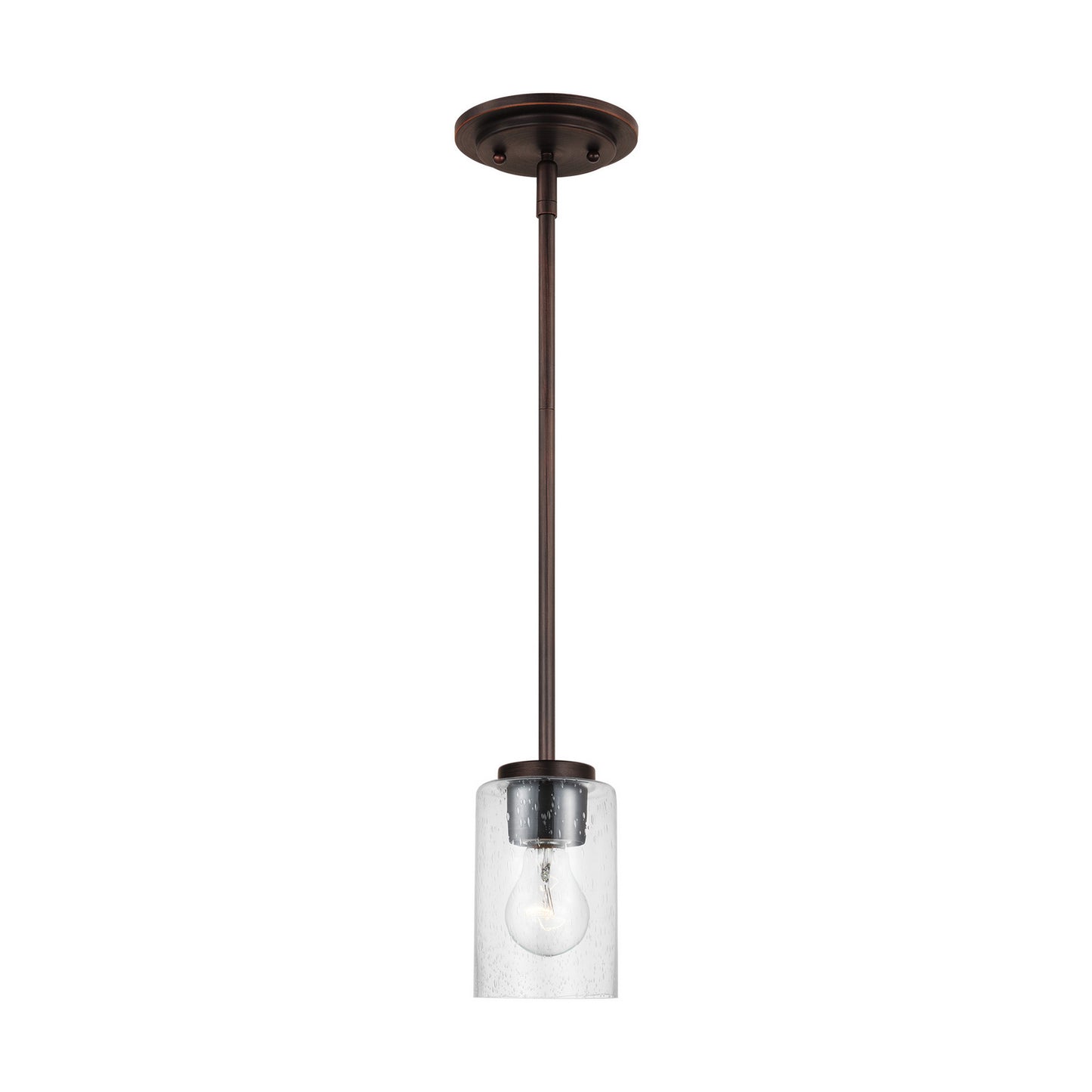 Generation Lighting - 61170-710 - One Light Mini-Pendant - Oslo - Bronze