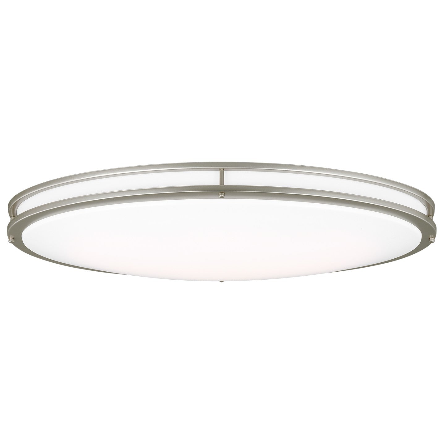 Mahone LED Flush Mount in Painted Brushed Nickel