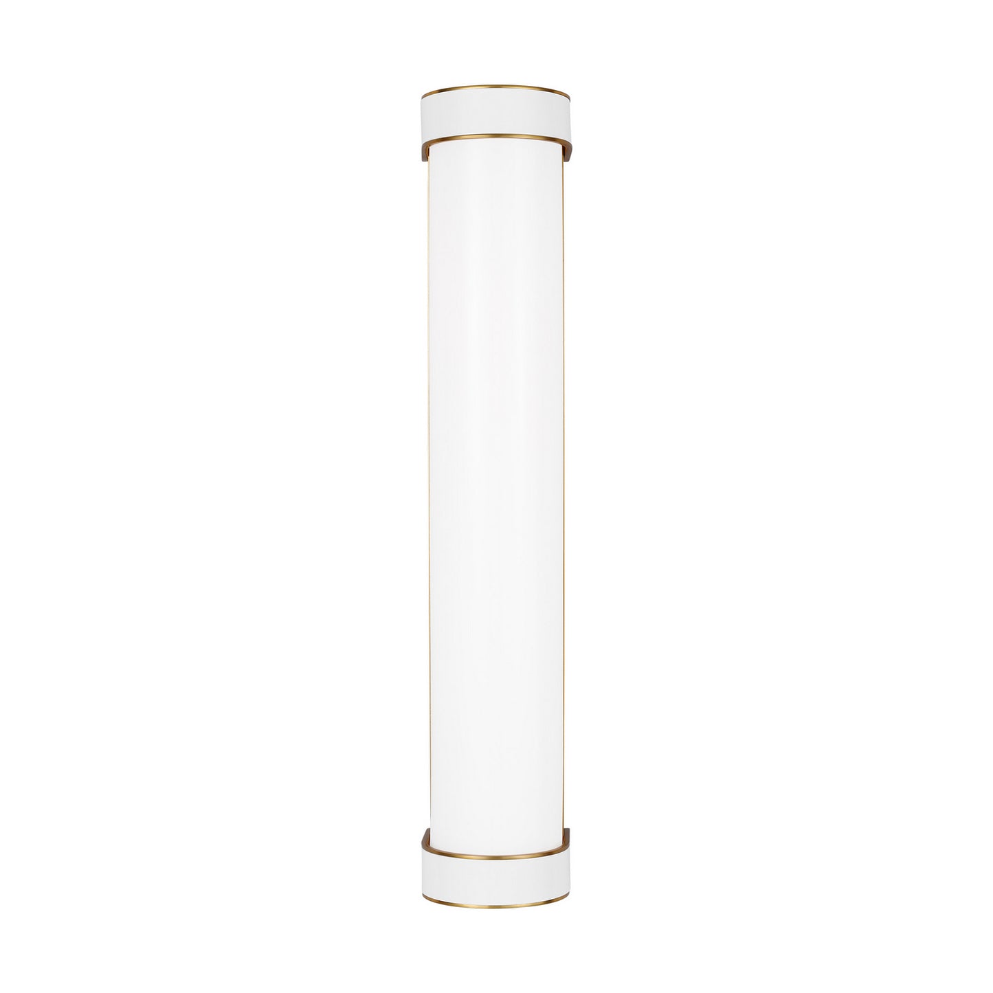 Monroe LED Vanity in Burnished Brass