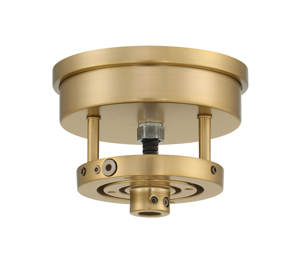 Craftmade - SMA180-SB - Slope Mount Adapter - Slope Mount Adaptor - Satin Brass