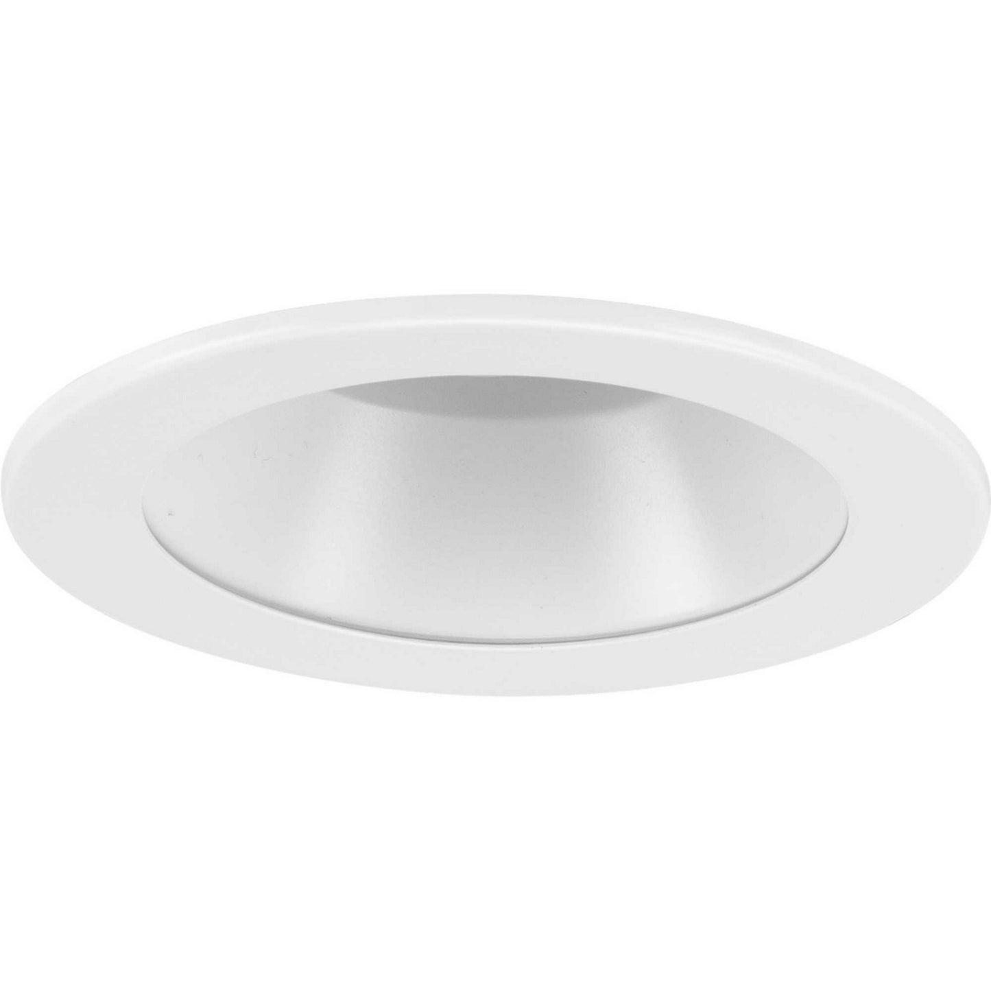 Progress Lighting - P804001-028 - One Light Open Trim - 4IN RECESSED - Satin White
