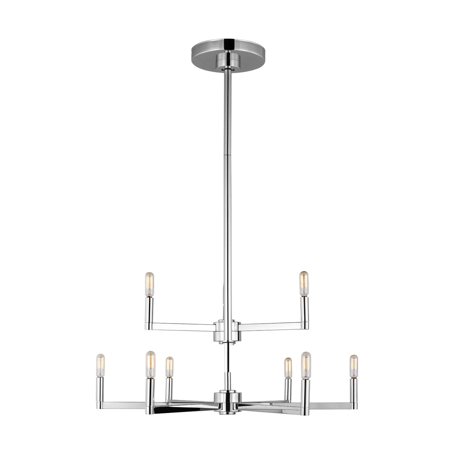Fullton LED Chandelier in Chrome
